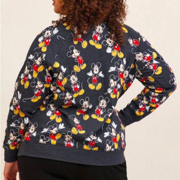 ❤️NWT VINTAGE TORRIID MICKEY MOUSE FLEECE SWEATSHIRT - DISNEY - PLUS SIZE 2X - Picture 3 of 9